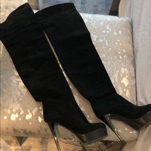 Over the knee boots